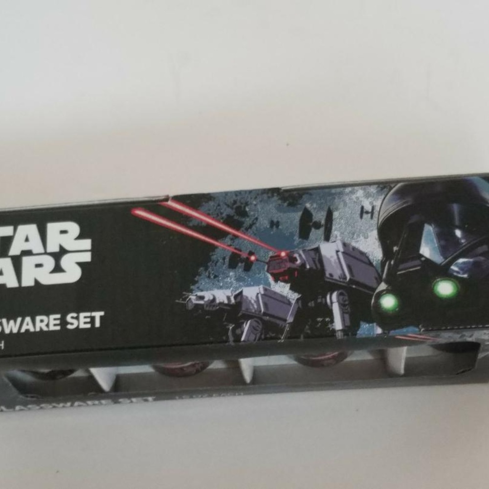 STAR WARS GLASSWARE SET SHOT GLASSES